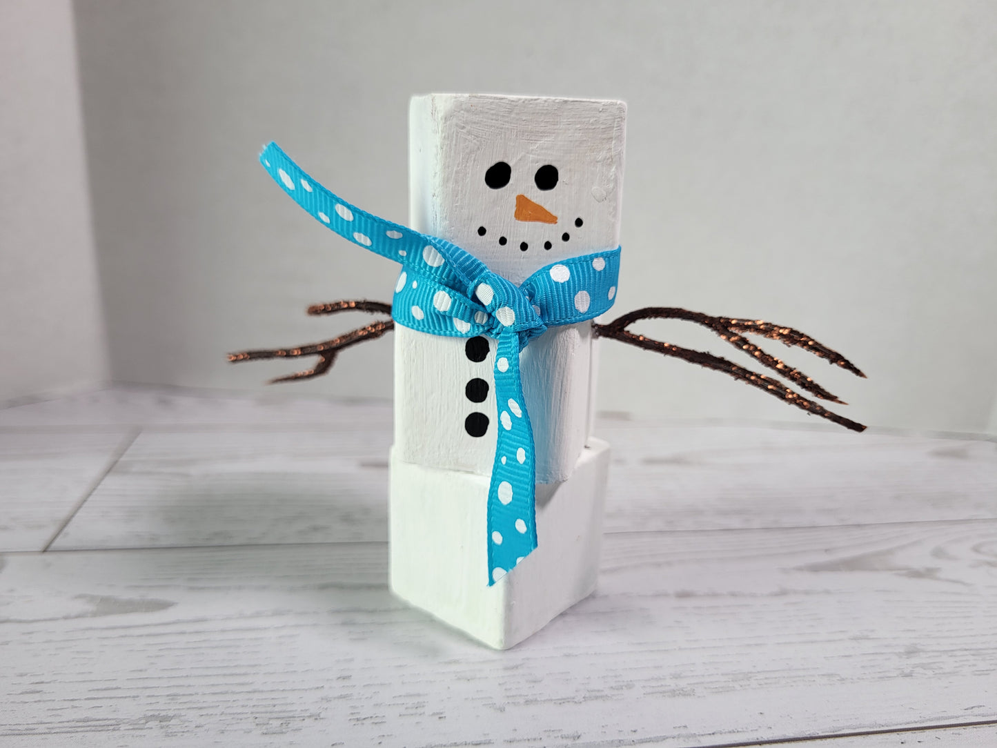 Handmade Winter Shelf Sitters - Rustic Wooden Décor Collection