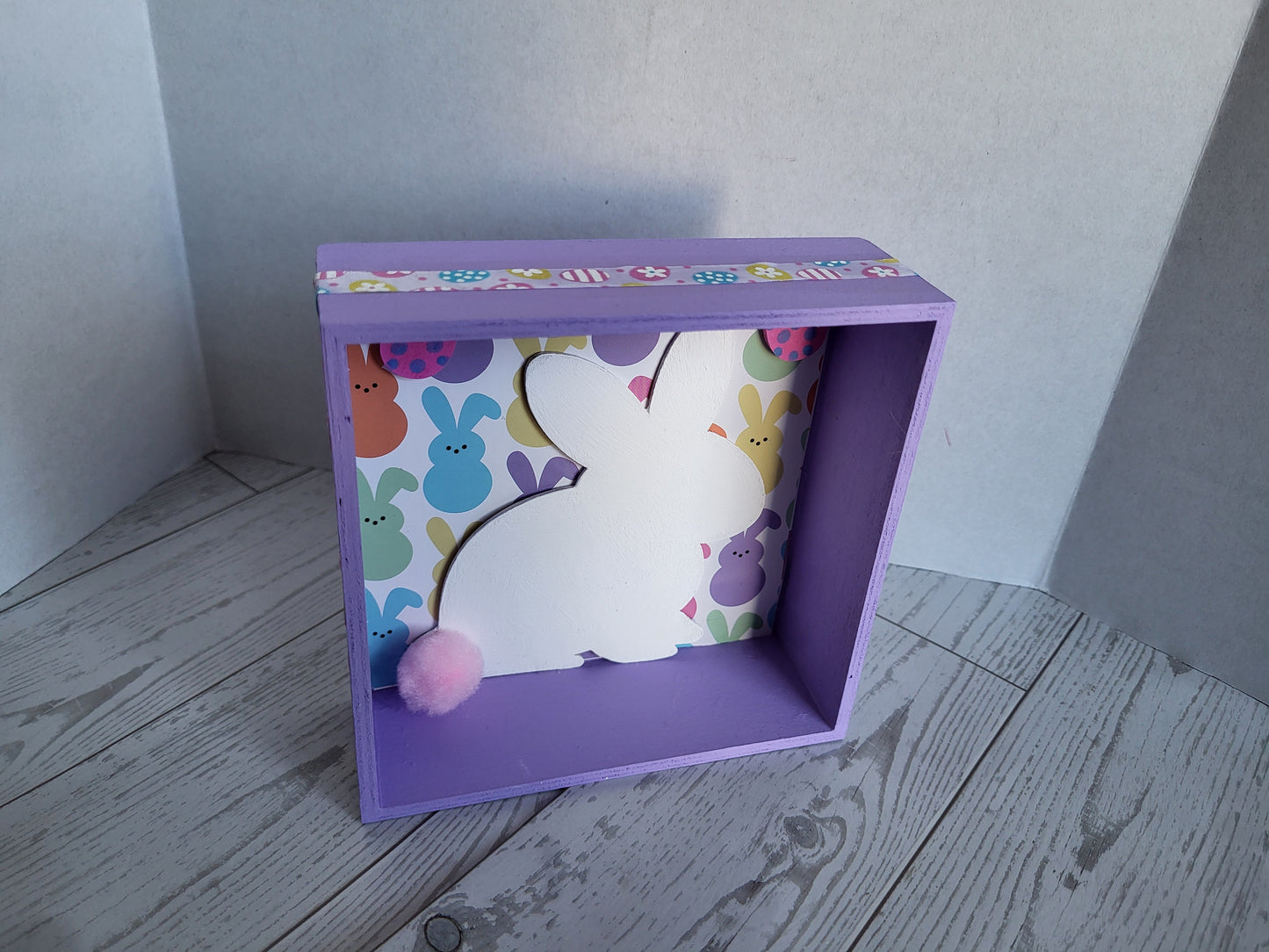 Easter Shadow Box | Bunny Kisses