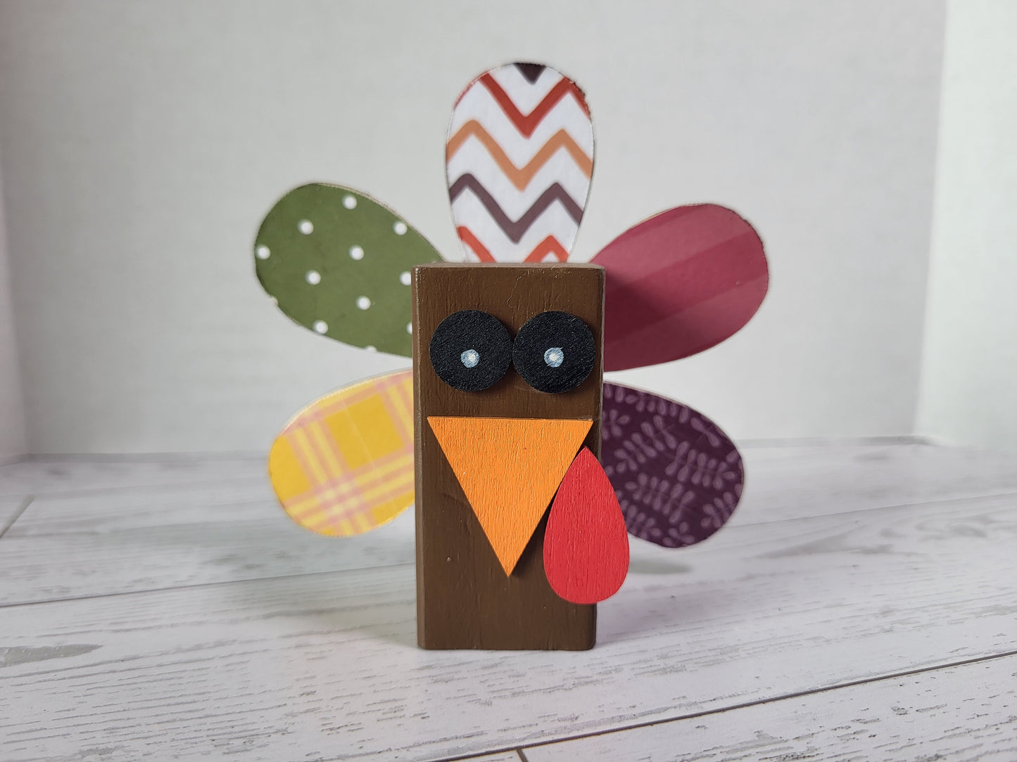 Handmade Thanksgiving Shelf Sitters  - Rustic Wooden Décor Collection