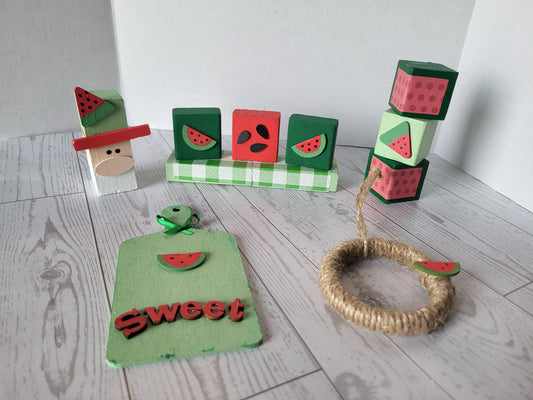 Watermelon Mini Scene | 5 piece set