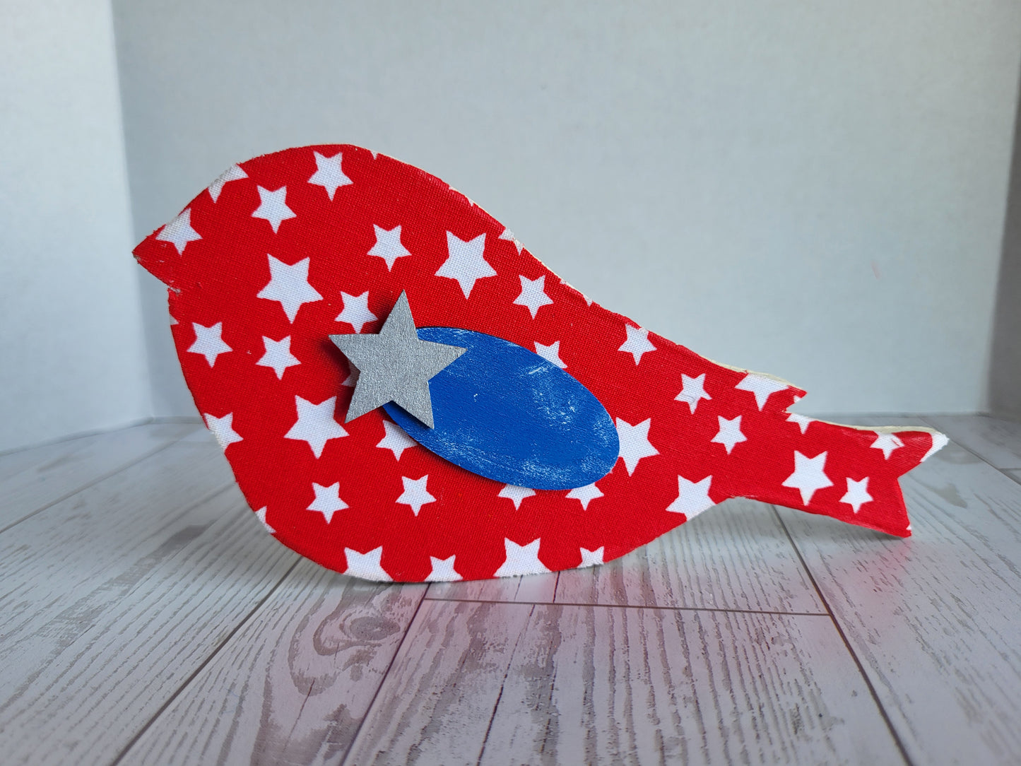 Patriotic Bird Shelf Sitters | Stars and Stripes