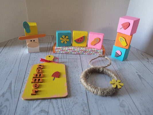 Summer Mini Scene | 5 piece set