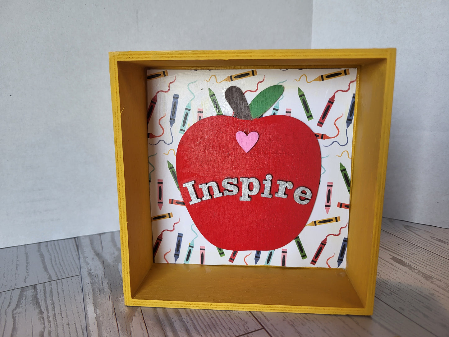 Teacher Inspire Shadow Boxes