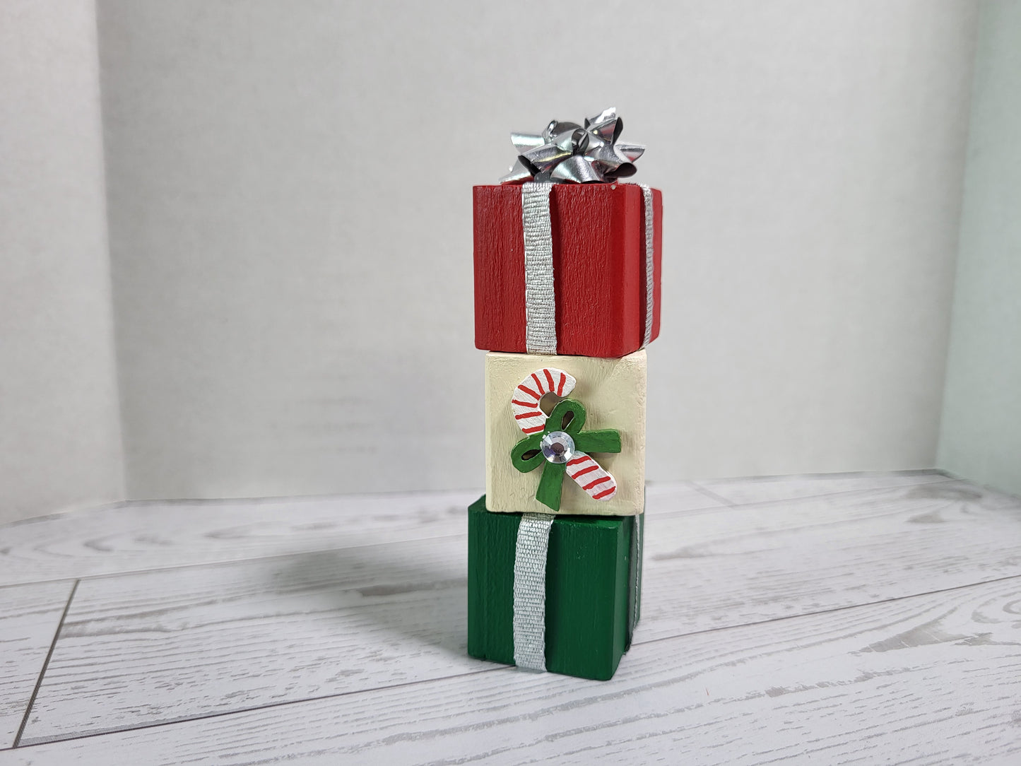 Handmade Christmas Shelf Sitters  - Rustic Wooden Décor Collection