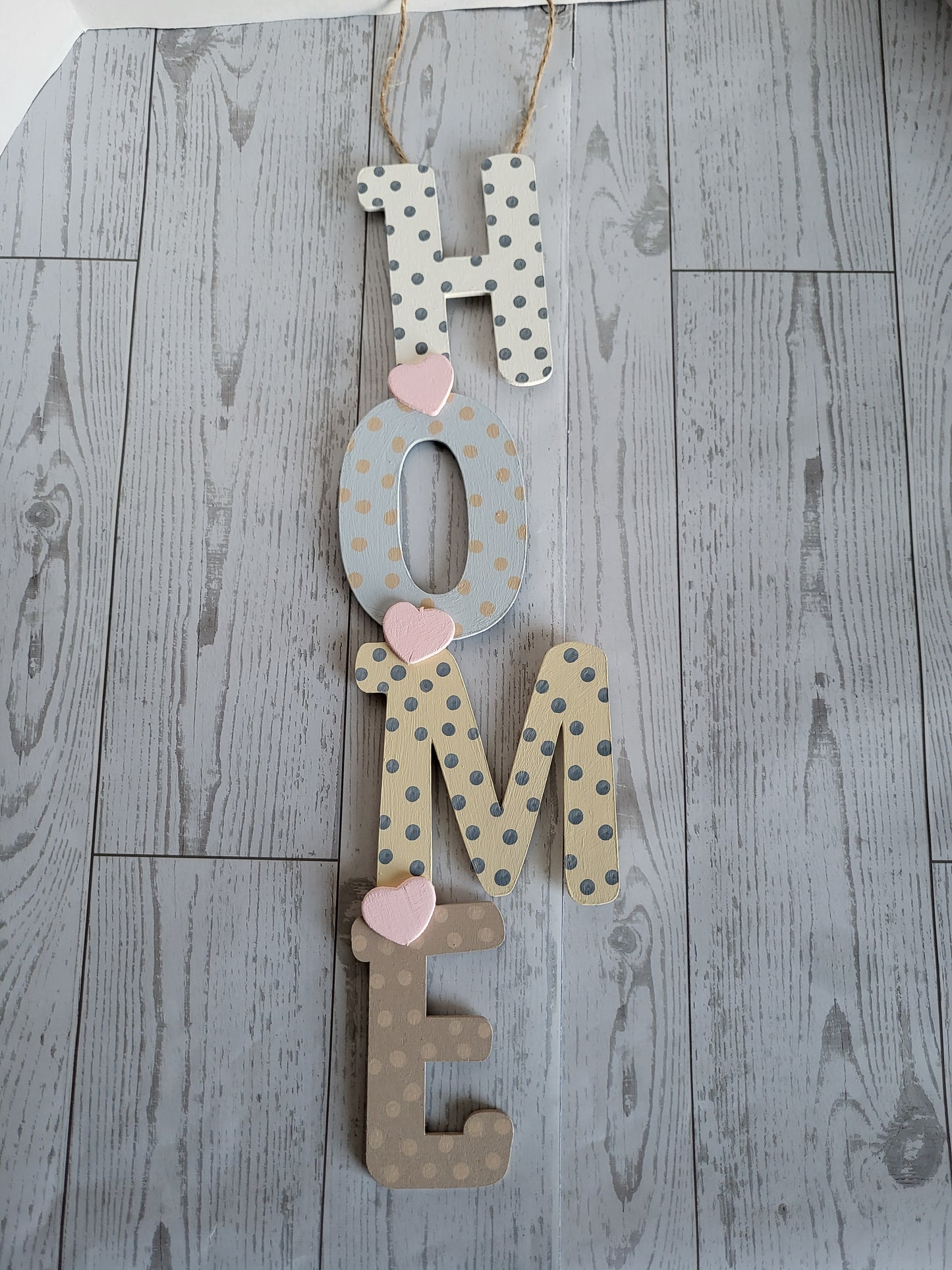 Handmade Everyday Letters Sign - Door and Wall Décor