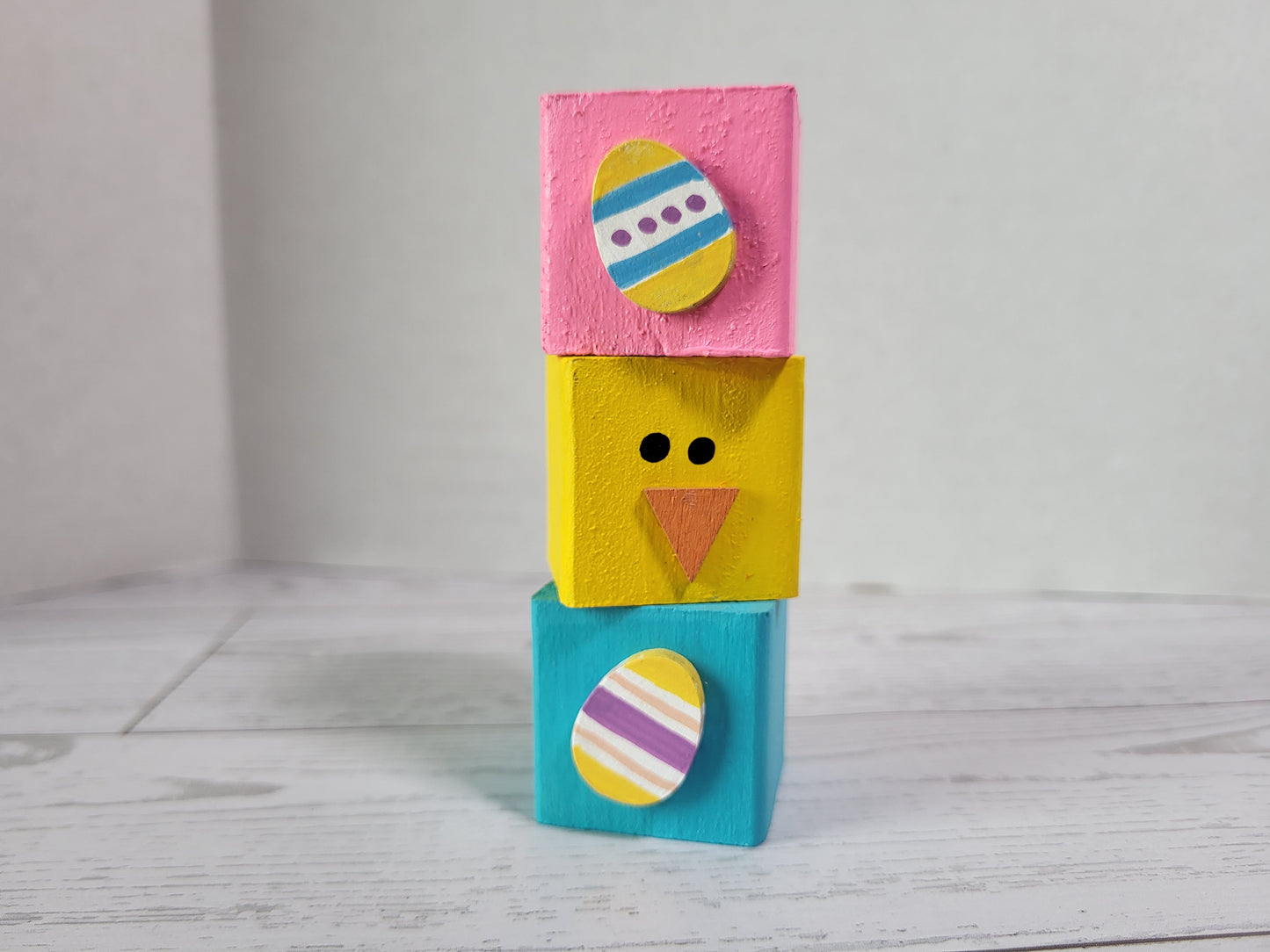 Handmade Easter Shelf Sitters  - Rustic Wooden Décor Collection