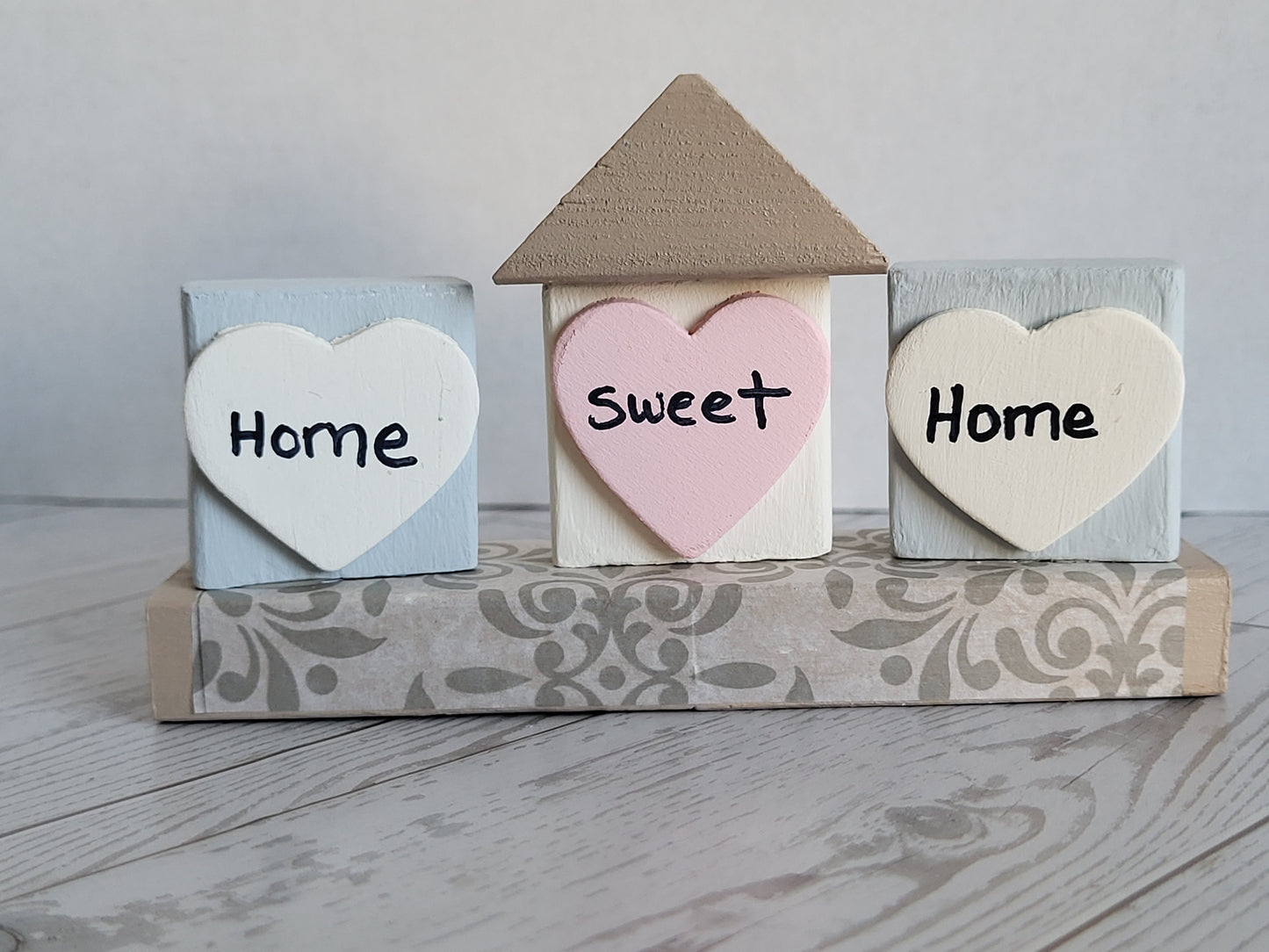 Heartstead, the Everyday Mini Sitter - Handmade Wooden Shelf Sitter