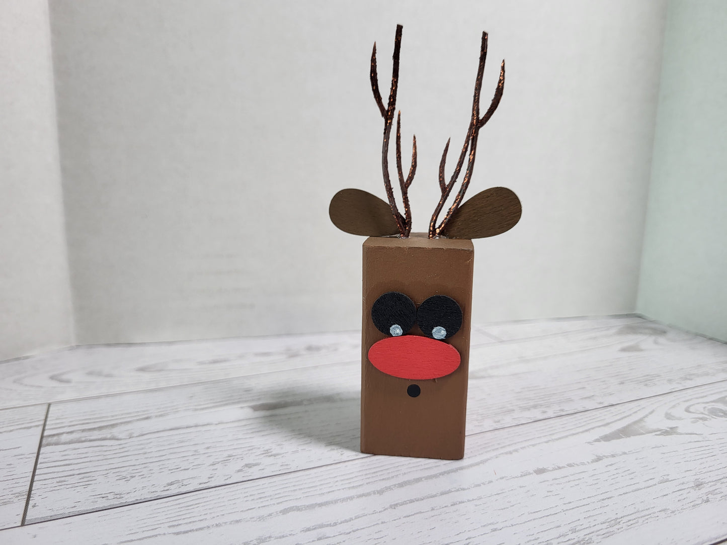 Handmade Christmas Shelf Sitters  - Rustic Wooden Décor Collection