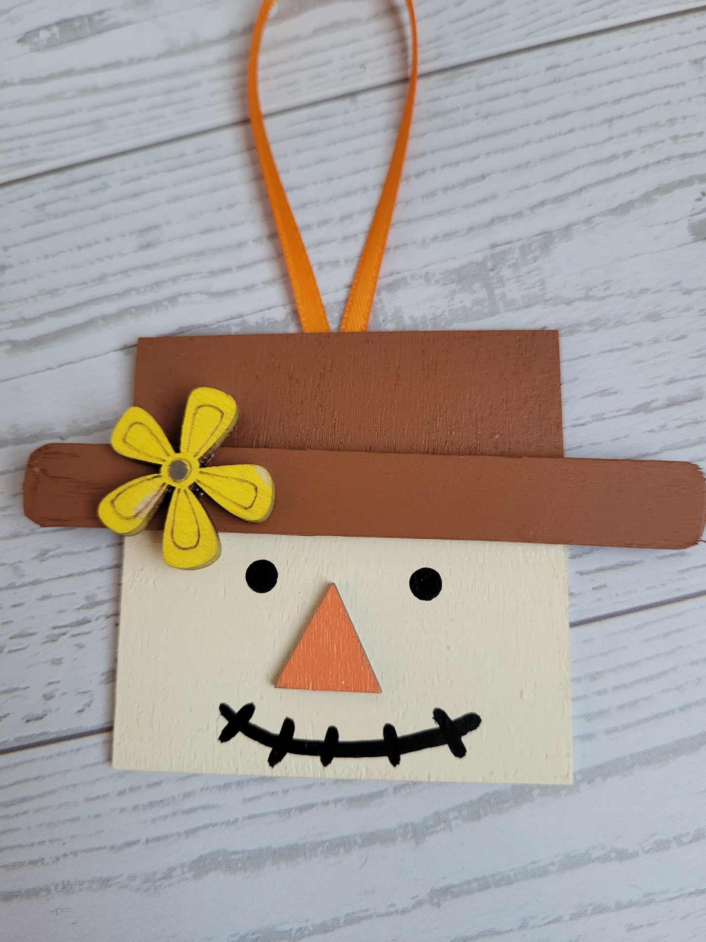 Handmade Fall Ornament Set - 12 handpainted ornaments for seasonal decorating