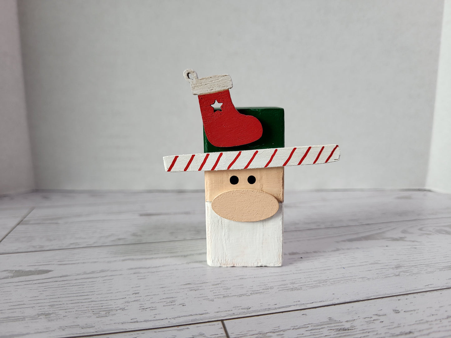 Handmade Christmas Shelf Sitters  - Rustic Wooden Décor Collection