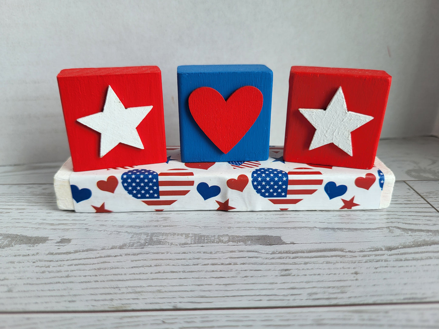 Patriotic Mini Scene | 3 piece set