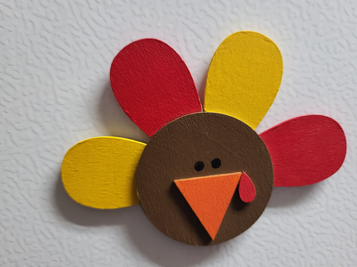 Handmade Thanksgiving Magnet Collection - Rustic Wooden decor