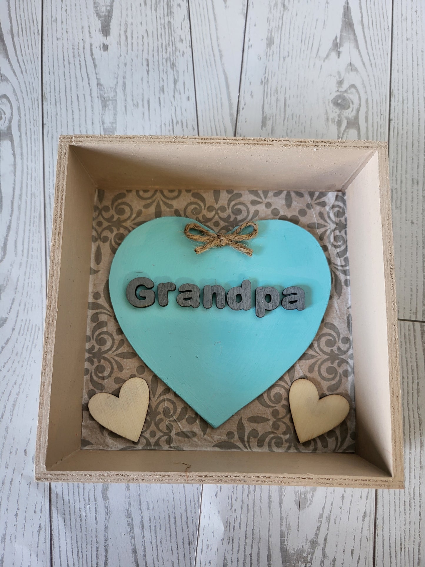 Grandpa Shadow Box | Made for Him