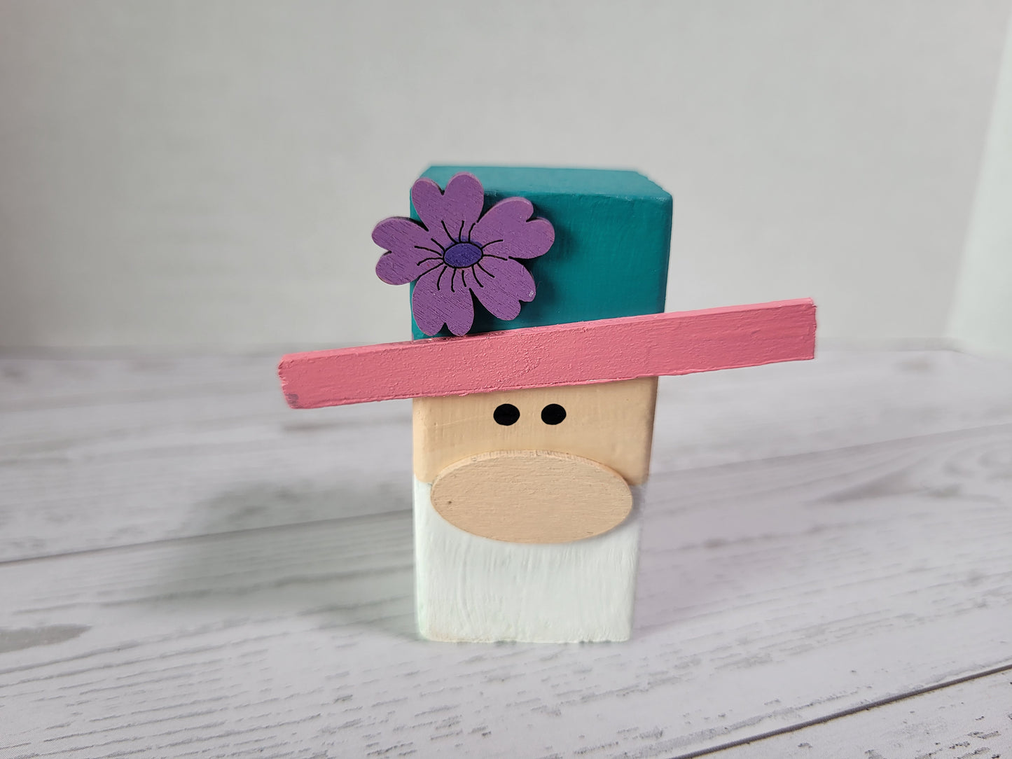 Handmade Spring Shelf Sitters  - Rustic Wooden Décor Collection