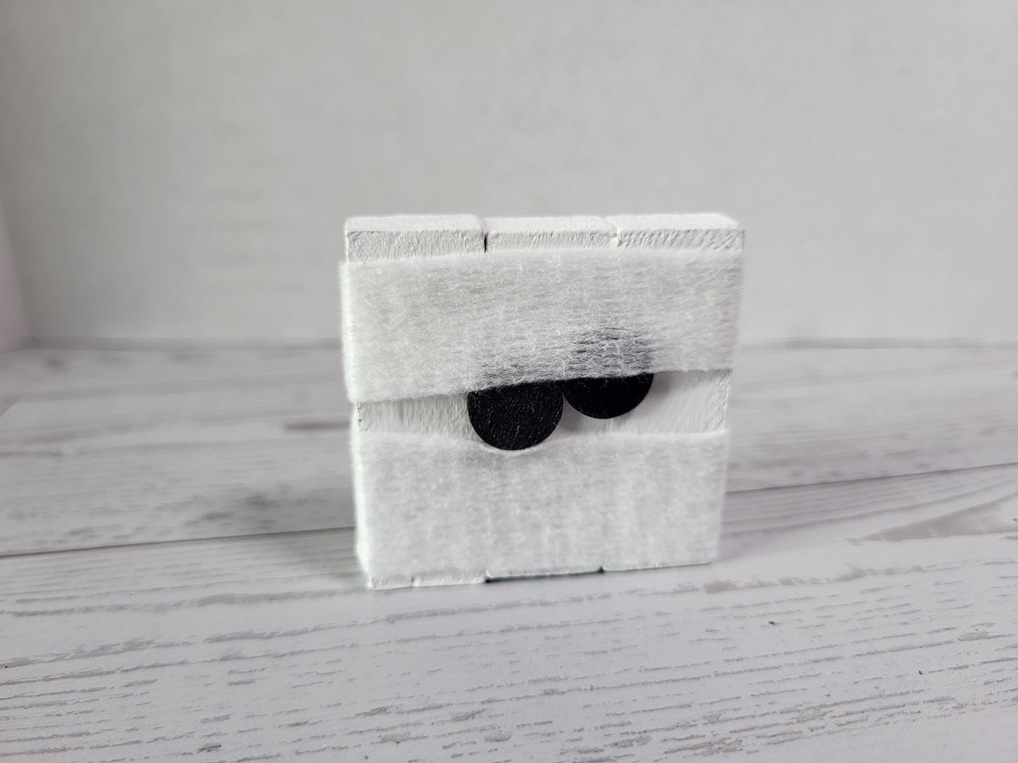 Handmade Halloween Shelf Sitters  - Rustic Wooden Décor Collection