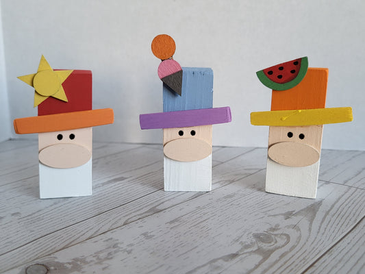 Summer Mini Gnome Trio | Hello Summer
