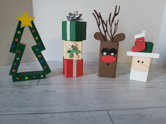 Cozy handmade holiday bundle - perfect for seasonal decorating and gift giving