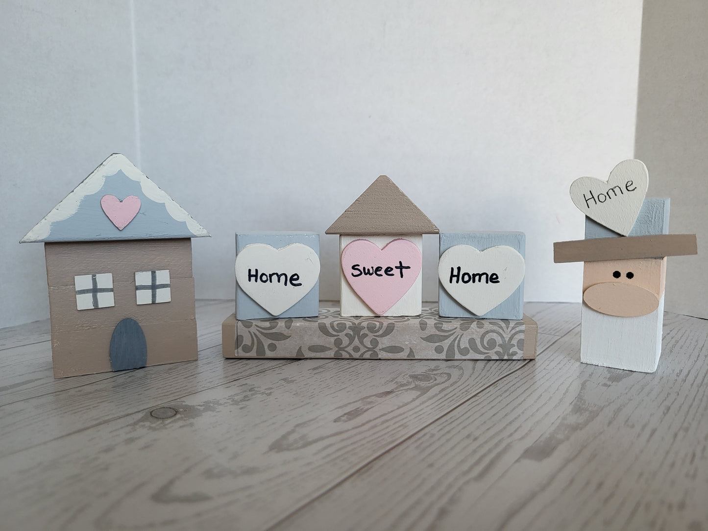 Grandma's Cozy Everyday Shelf Sitter Collection  - Handmade Home Décor