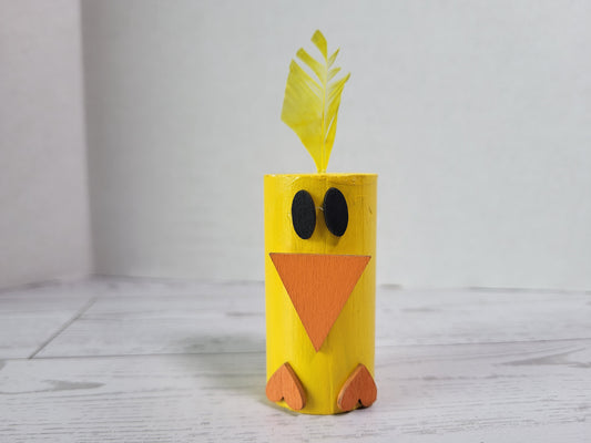 Peep, the Easter Mini Shelf Sitter - Handmade Wooden Shelf Décor