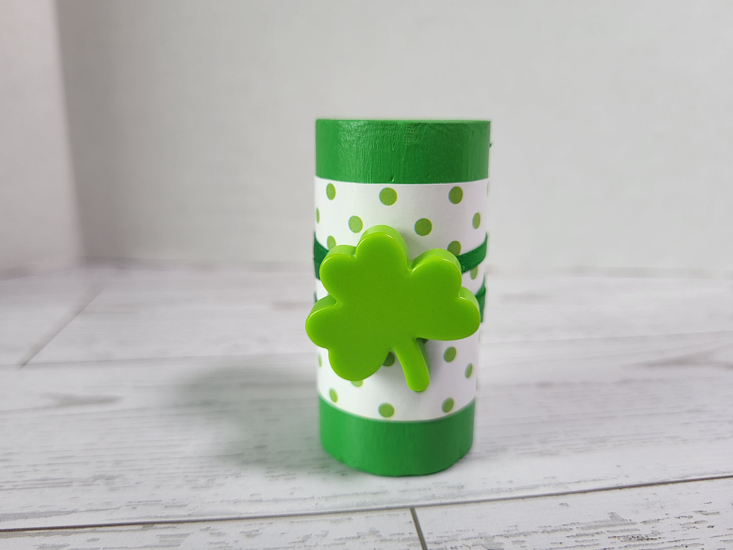Handmade St. Patrick’s Day Shelf Sitters  - Rustic Wooden Décor Collection