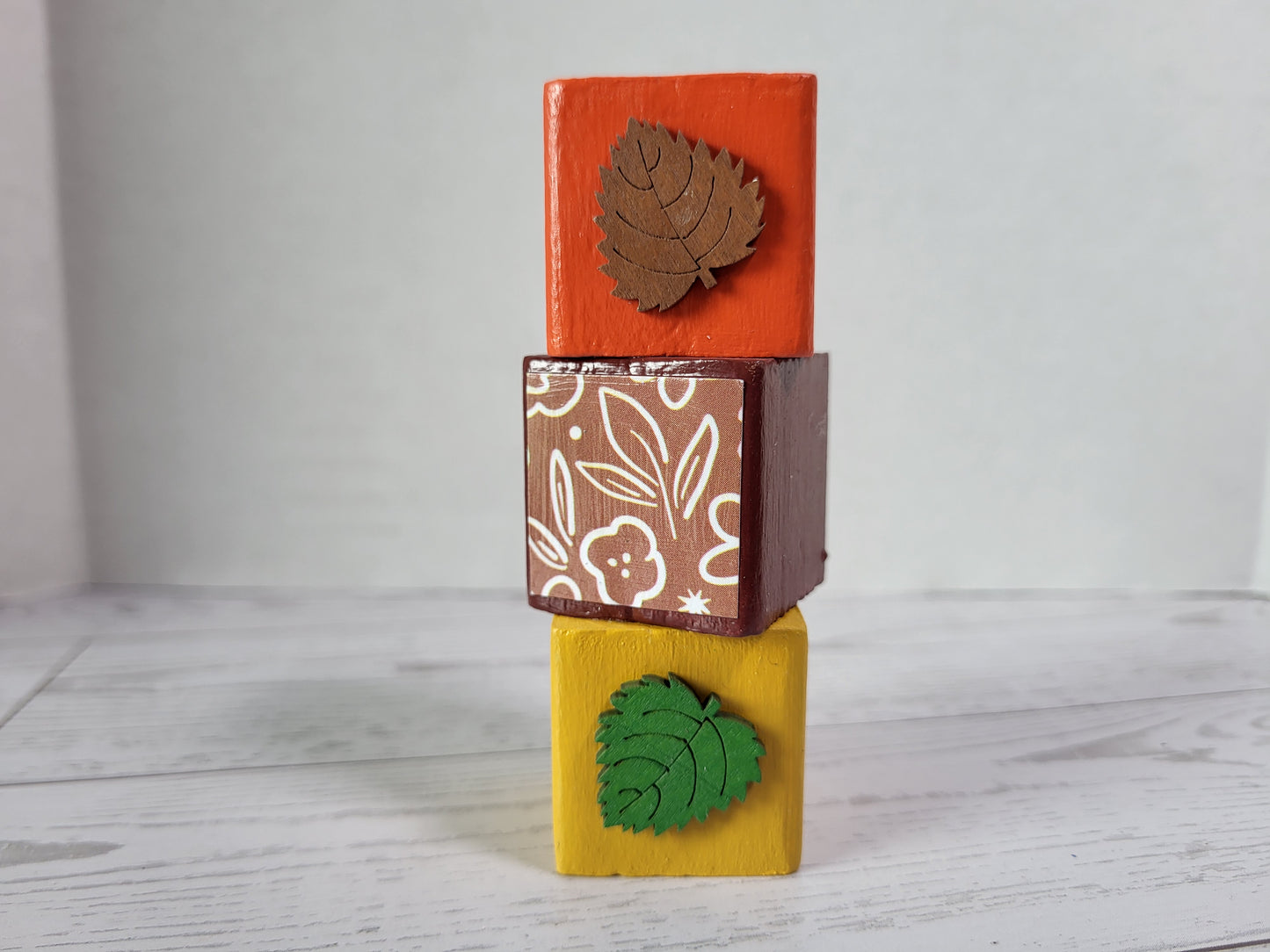 Handmade Fall Shelf Sitters - Rustic Wooden Décor Collection