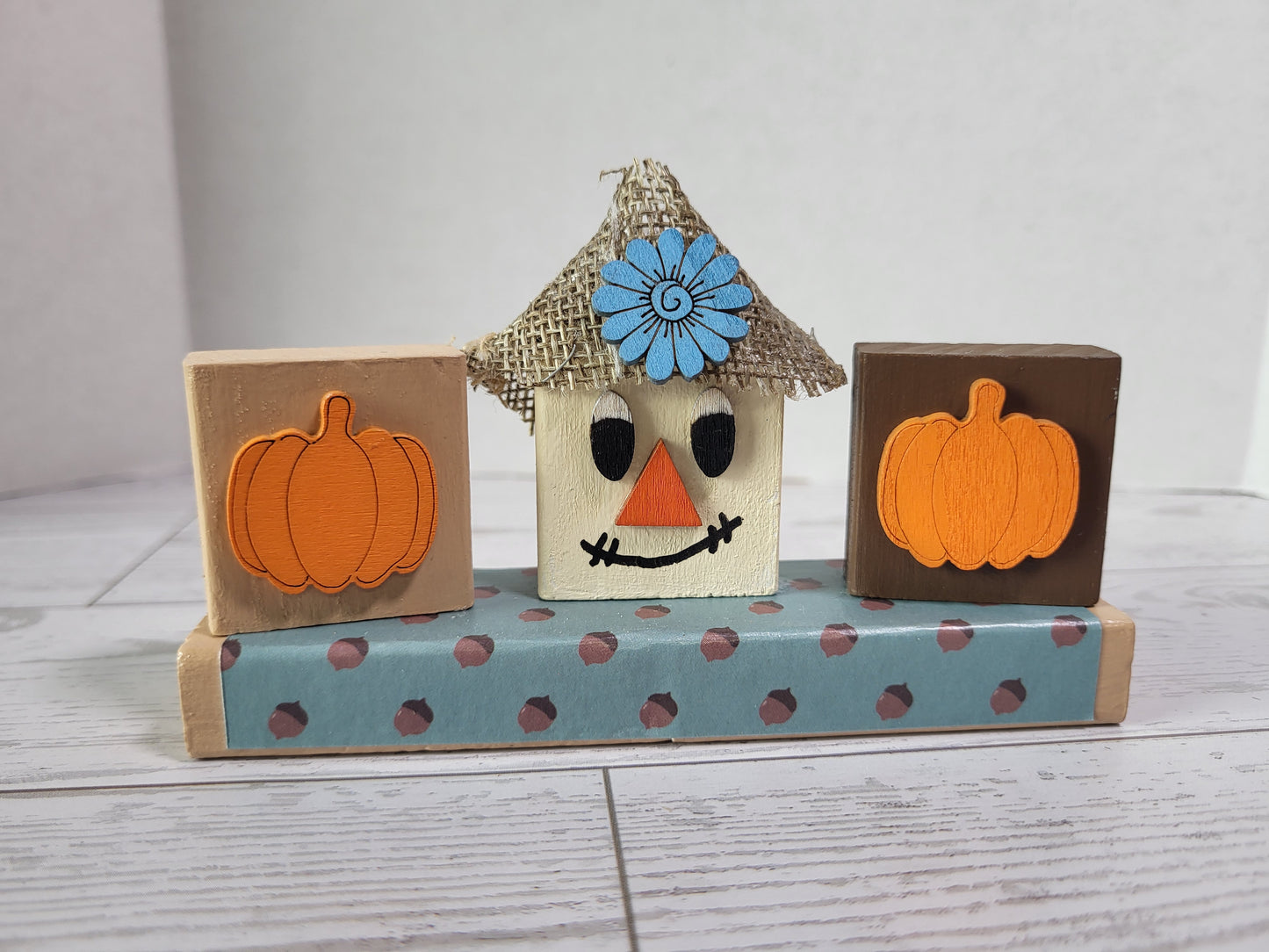 Handmade Fall Shelf Sitters - Rustic Wooden Décor Collection