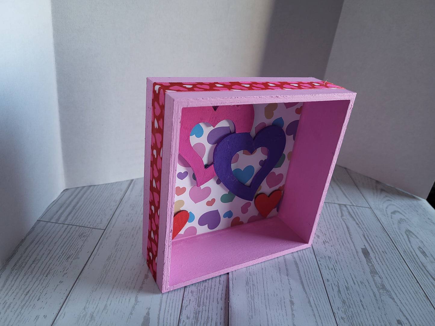 Valentine's Shadow Box | Love Lives Here