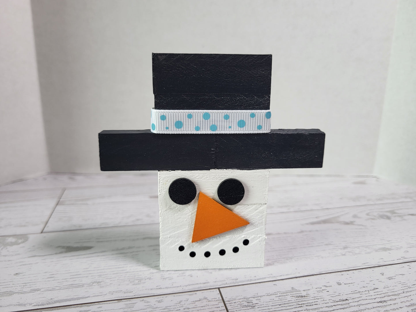 Handmade Winter Shelf Sitters  - Rustic Wooden Décor Collection